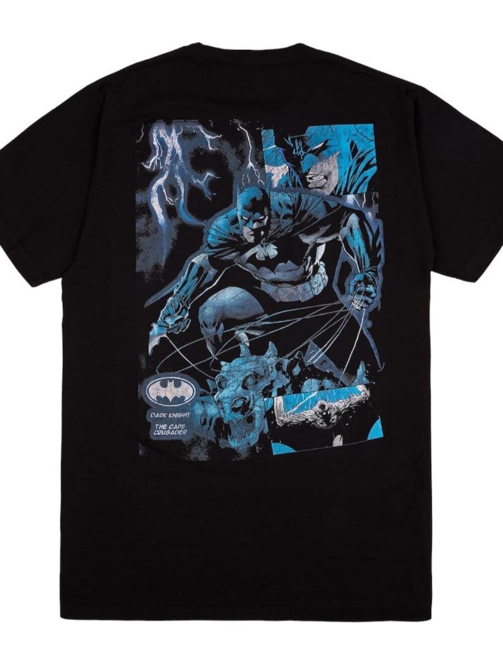 Batman Graphic Tee - Black and Blue Men's Shirt